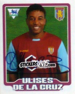 Sticker Ulises De La Cruz - Premier League Inglese 2005-2006 n. 36 - Merlin
