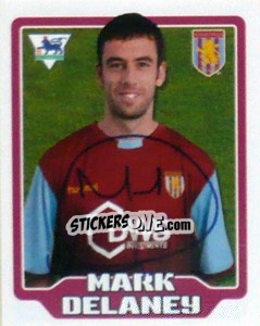 Figurina Mark Delaney - Premier League Inglese 2005-2006 - Merlin