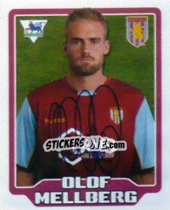 Sticker Olof Mellberg - Premier League Inglese 2005-2006 n. 40 - Merlin