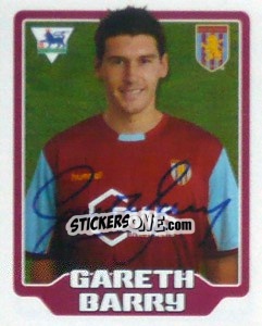 Figurina Gareth Barry - Premier League Inglese 2005-2006 - Merlin