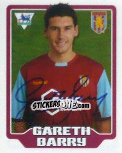 Sticker Gareth Barry - Premier League Inglese 2005-2006 n. 43 - Merlin