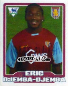 Figurina Eric Djemba-Djemba - Premier League Inglese 2005-2006 - Merlin