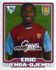 Cromo Eric Djemba-Djemba - Premier League Inglese 2005-2006 n. 46 - Merlin