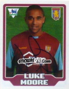 Figurina Luke Moore - Premier League Inglese 2005-2006 - Merlin