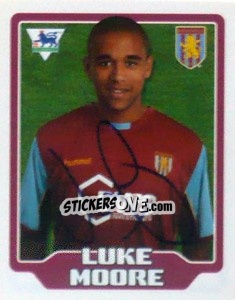 Sticker Luke Moore - Premier League Inglese 2005-2006 n. 53 - Merlin