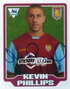 Figurina Kevin Phillips - Premier League Inglese 2005-2006 - Merlin