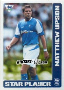 Figurina Matthew Upson (Star Player) - Premier League Inglese 2005-2006 - Merlin