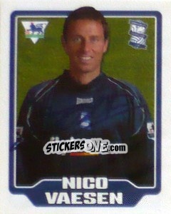 Sticker Nico Vaesen - Premier League Inglese 2005-2006 - Merlin