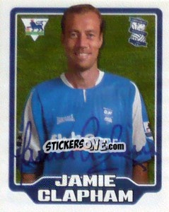 Cromo Jamie Clapham