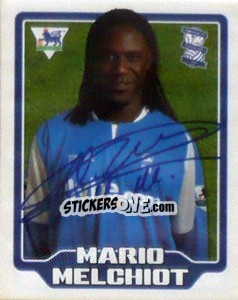 Cromo Mario Melchiot - Premier League Inglese 2005-2006 - Merlin