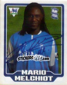 Sticker Mario Melchiot - Premier League Inglese 2005-2006 n. 64 - Merlin