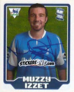 Figurina Muzzy Izzet - Premier League Inglese 2005-2006 - Merlin