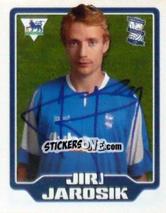 Figurina Jiri Jarosik - Premier League Inglese 2005-2006 - Merlin