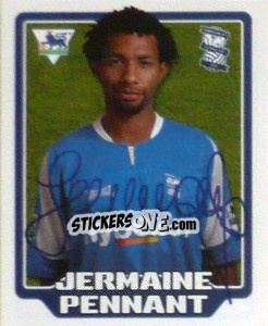 Figurina Jermaine Pennant - Premier League Inglese 2005-2006 - Merlin