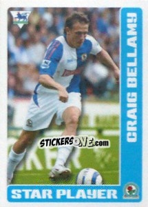 Sticker Craig Bellamy (Star Player) - Premier League Inglese 2005-2006 - Merlin