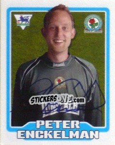 Figurina Peter Enckelman - Premier League Inglese 2005-2006 - Merlin