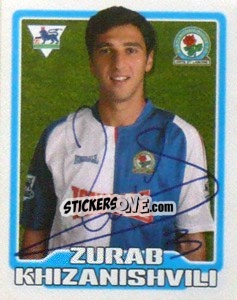 Sticker Zurab Khizanishvili - Premier League Inglese 2005-2006 - Merlin