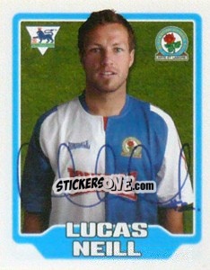 Sticker Lucas Neill - Premier League Inglese 2005-2006 n. 93 - Merlin