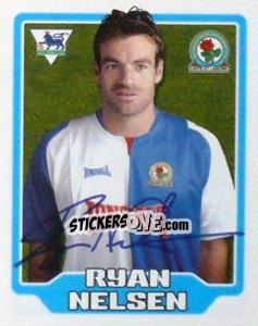 Figurina Ryan Nelsen - Premier League Inglese 2005-2006 - Merlin