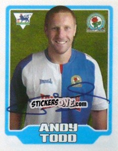 Sticker Andy Todd - Premier League Inglese 2005-2006 - Merlin