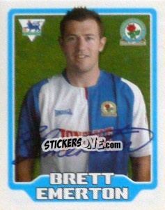 Sticker Brett Emerton - Premier League Inglese 2005-2006 n. 97 - Merlin