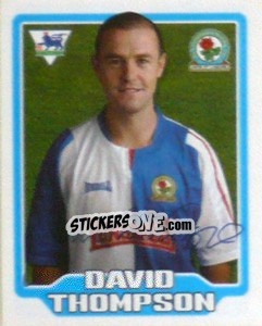 Sticker David Thompson - Premier League Inglese 2005-2006 n. 101 - Merlin