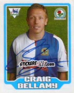 Figurina Craig Bellamy - Premier League Inglese 2005-2006 - Merlin