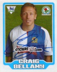 Sticker Craig Bellamy - Premier League Inglese 2005-2006 n. 103 - Merlin