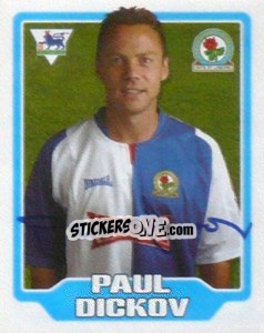 Sticker Paul Dickov - Premier League Inglese 2005-2006 n. 104 - Merlin