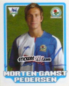 Figurina Morten Gamst Pedersen - Premier League Inglese 2005-2006 - Merlin
