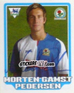Sticker Morten Gamst Pedersen - Premier League Inglese 2005-2006 n. 106 - Merlin