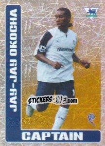Sticker Jay-Jay Okocha (Captain) - Premier League Inglese 2005-2006 n. 109 - Merlin