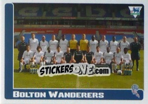 Sticker Team Photo - Premier League Inglese 2005-2006 n. 110 - Merlin