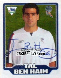 Sticker Tal Ben Haim - Premier League Inglese 2005-2006 n. 114 - Merlin