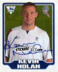 Sticker Kevin Nolan - Premier League Inglese 2005-2006 n. 123 - Merlin