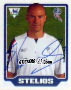 Figurina Stelios Giannakopoulos - Premier League Inglese 2005-2006 - Merlin