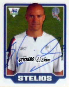 Sticker Stelios Giannakopoulos - Premier League Inglese 2005-2006 n. 127 - Merlin