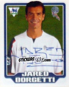 Sticker Jared Borgetti - Premier League Inglese 2005-2006 n. 128 - Merlin