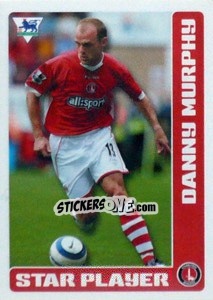 Figurina Danny Murphy (Star Player) - Premier League Inglese 2005-2006 - Merlin