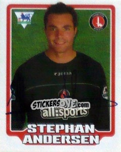 Figurina Stephan Andersen - Premier League Inglese 2005-2006 - Merlin