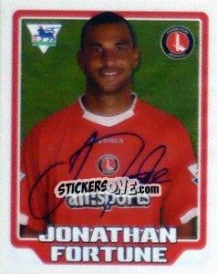 Sticker Jonathan Fortune - Premier League Inglese 2005-2006 - Merlin