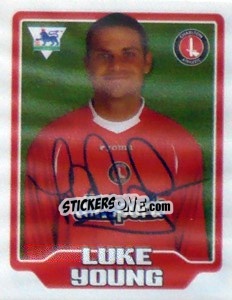 Sticker Luke Young - Premier League Inglese 2005-2006 n. 145 - Merlin