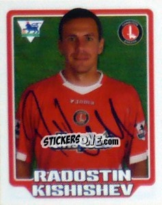 Figurina Radostin Kishishev - Premier League Inglese 2005-2006 - Merlin