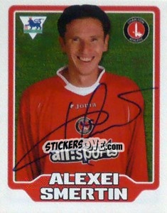 Sticker Alexei Smertin - Premier League Inglese 2005-2006 - Merlin