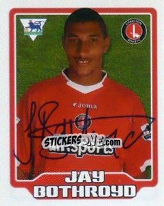Figurina Jay Bothroyd - Premier League Inglese 2005-2006 - Merlin