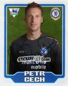 Sticker Petr Cech - Premier League Inglese 2005-2006 - Merlin