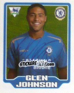 Sticker Glen Johnson - Premier League Inglese 2005-2006 n. 171 - Merlin