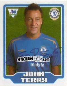 Sticker John Terry - Premier League Inglese 2005-2006 n. 172 - Merlin