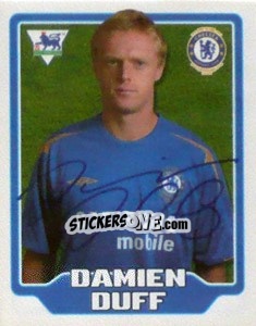 Figurina Damien Duff - Premier League Inglese 2005-2006 - Merlin