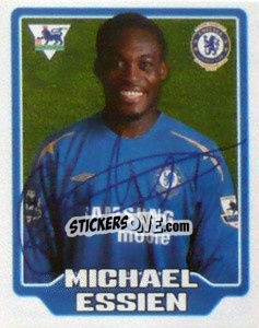 Sticker Michael Essien - Premier League Inglese 2005-2006 n. 175 - Merlin